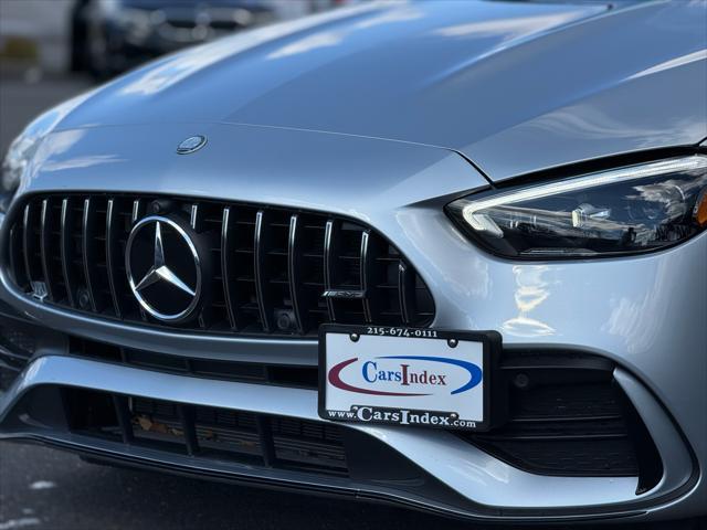 used 2024 Mercedes-Benz AMG C 43 car, priced at $53,799