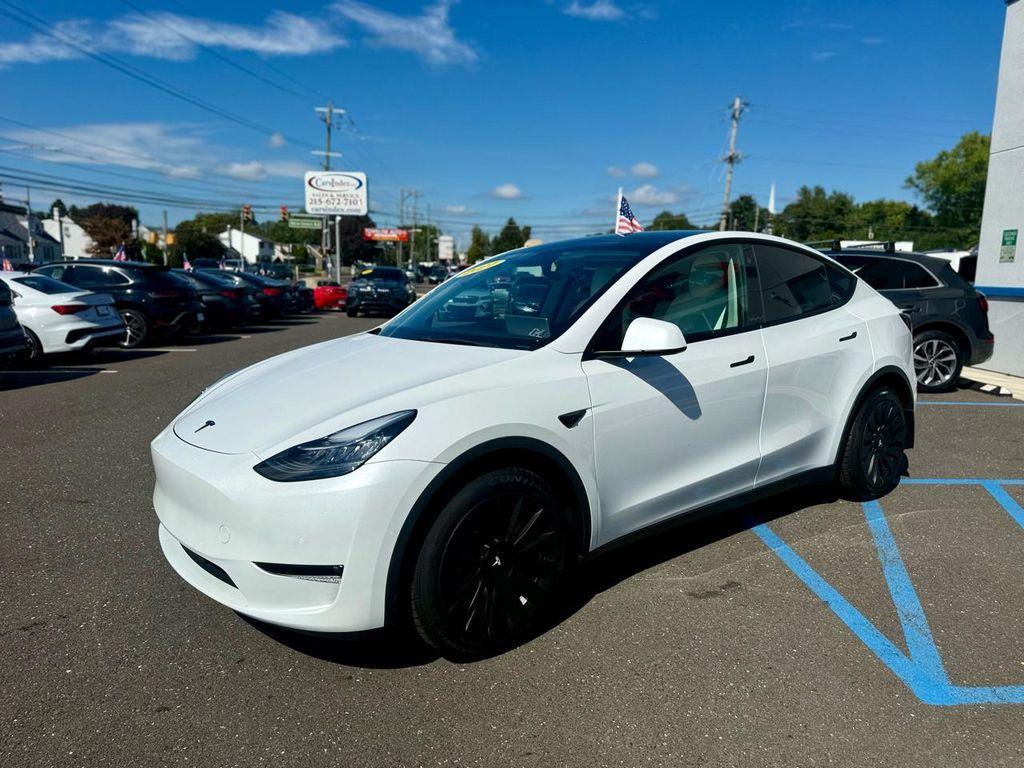 used 2021 Tesla Model Y car, priced at $27,499
