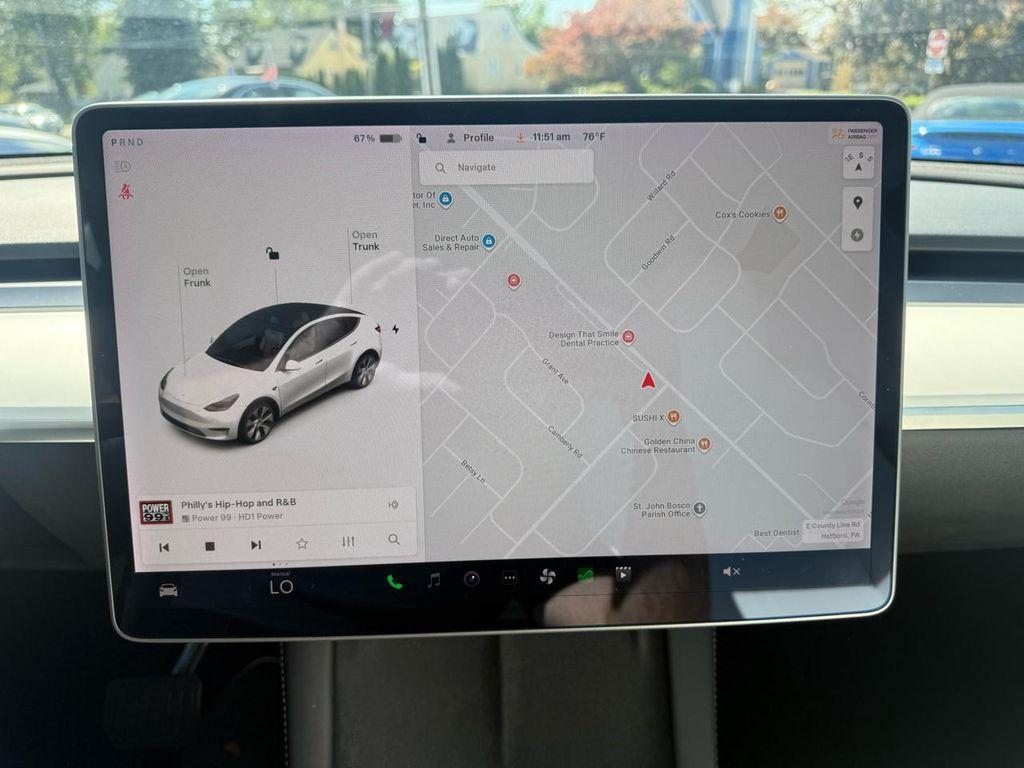 used 2021 Tesla Model Y car, priced at $27,499