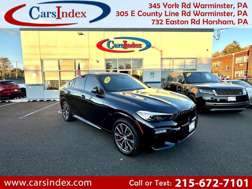 used 2021 BMW X6 car, priced at $42,999