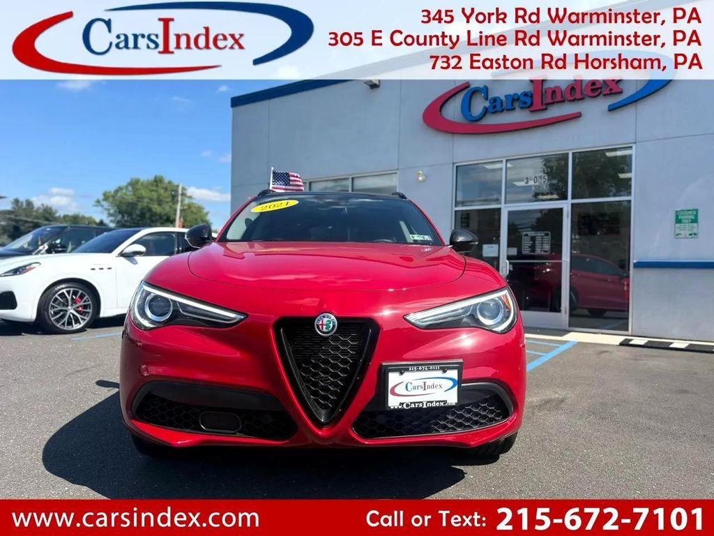 used 2021 Alfa Romeo Stelvio car, priced at $28,999