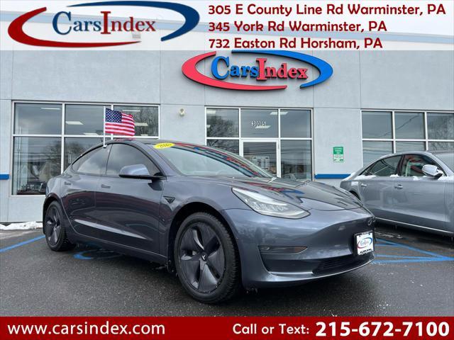 used 2020 Tesla Model 3 car, priced at $23,799