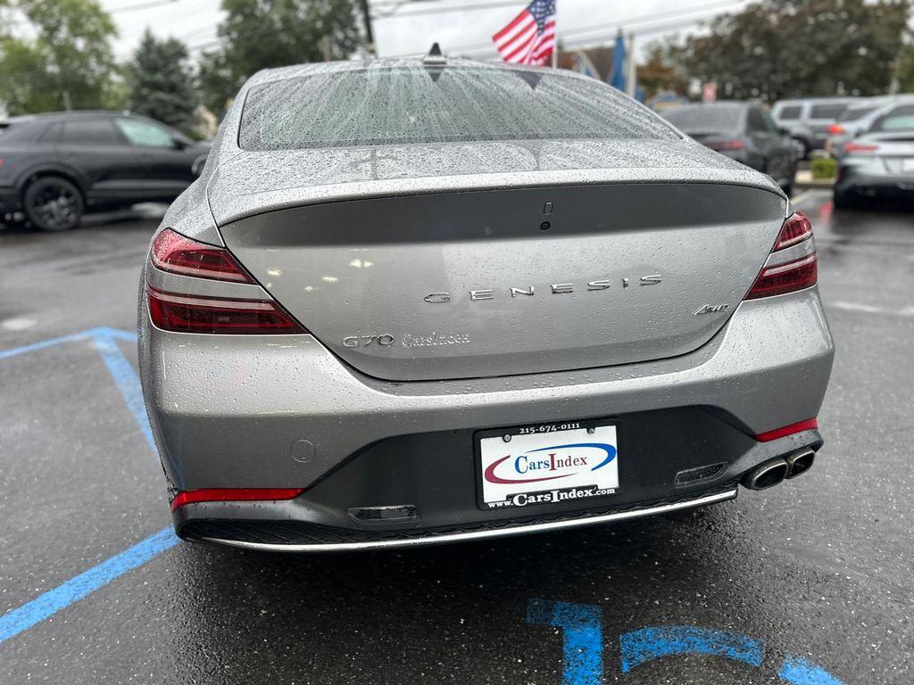 used 2022 Genesis G70 car, priced at $29,399