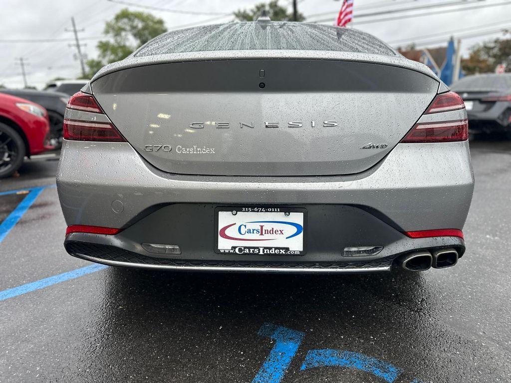 used 2022 Genesis G70 car, priced at $29,399