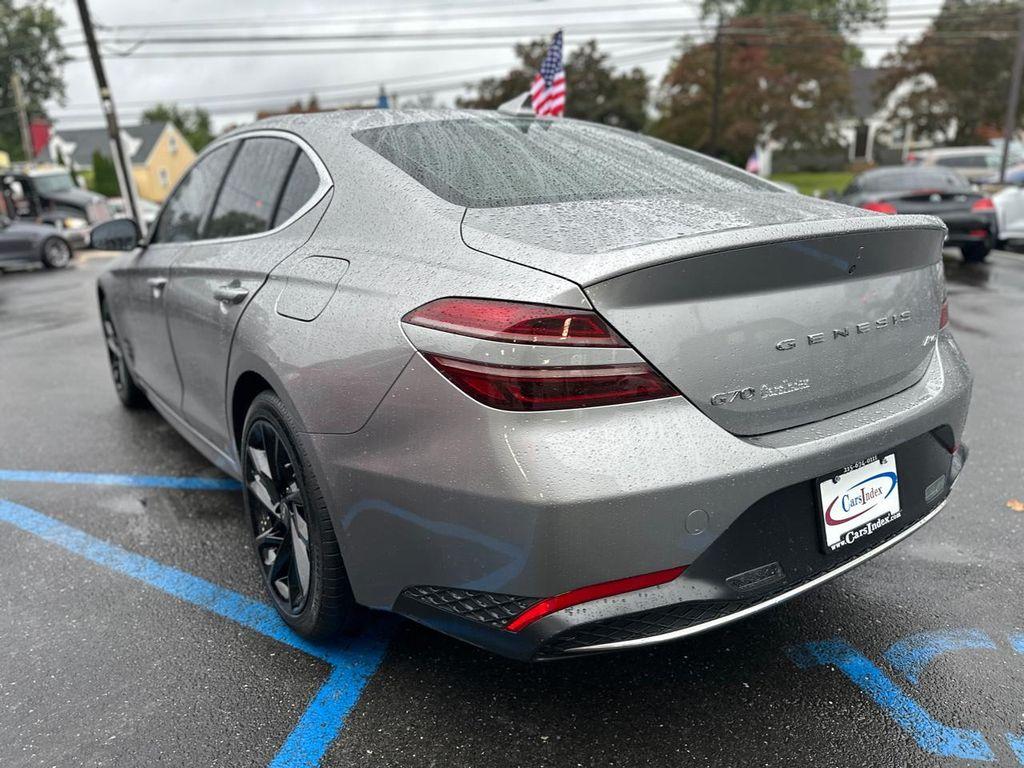 used 2022 Genesis G70 car, priced at $29,399
