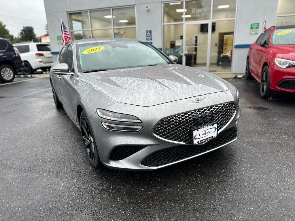 used 2022 Genesis G70 car, priced at $29,399