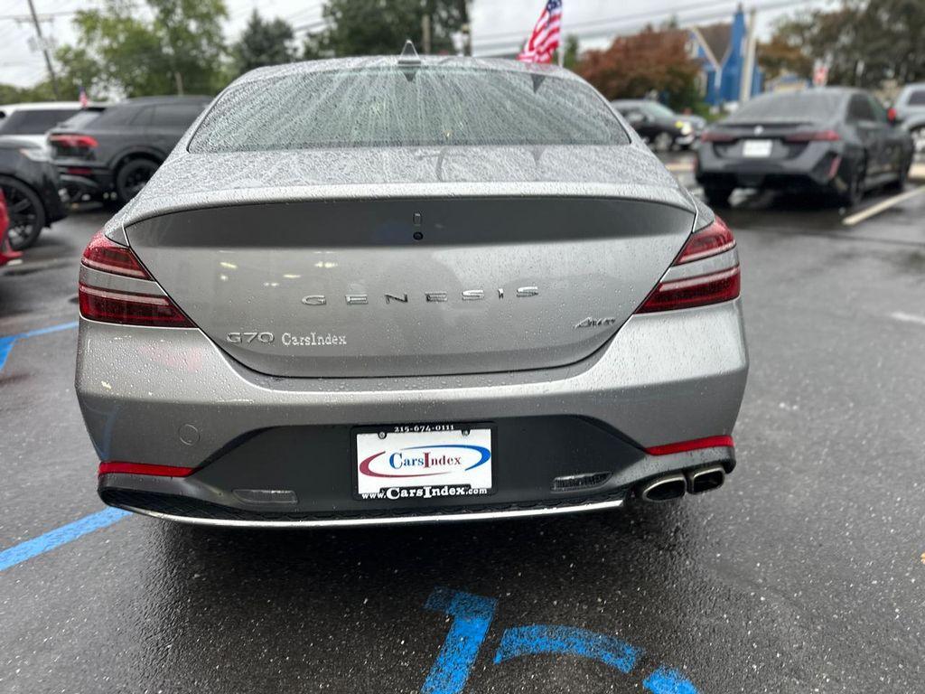 used 2022 Genesis G70 car, priced at $29,399