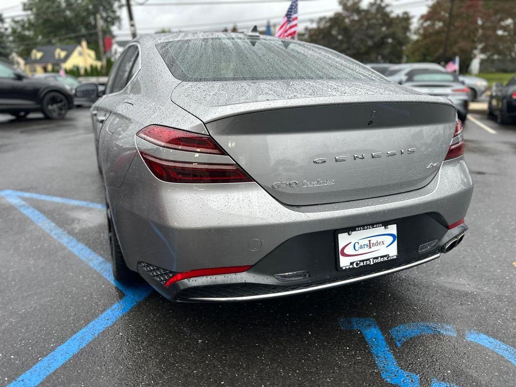 used 2022 Genesis G70 car, priced at $29,399
