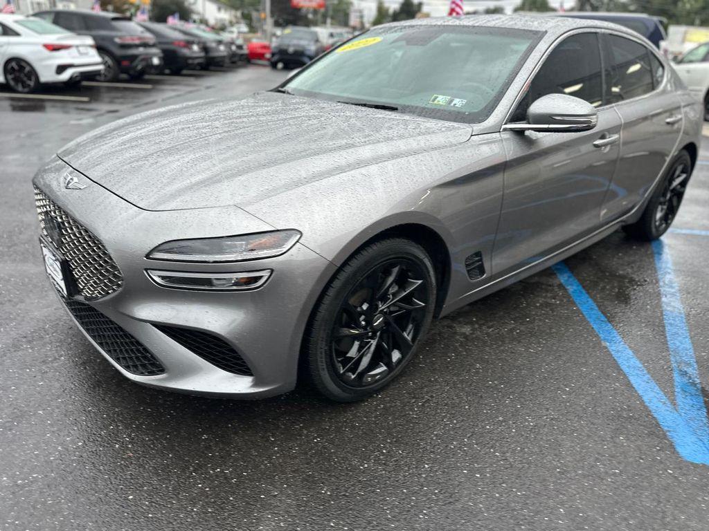used 2022 Genesis G70 car, priced at $29,399