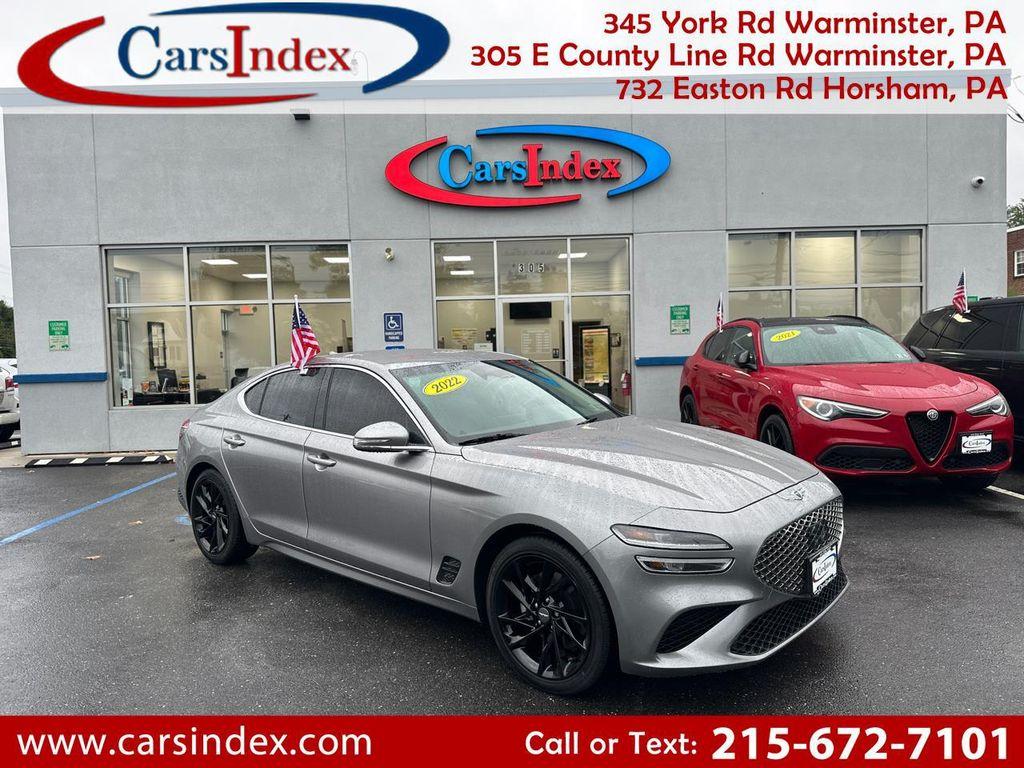 used 2022 Genesis G70 car, priced at $29,399