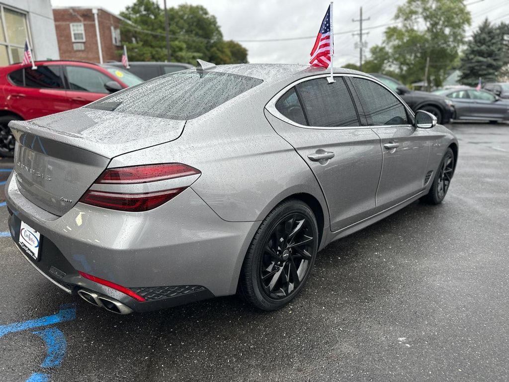 used 2022 Genesis G70 car, priced at $29,399