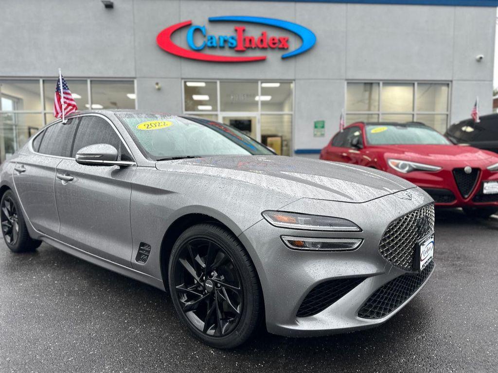 used 2022 Genesis G70 car, priced at $29,399