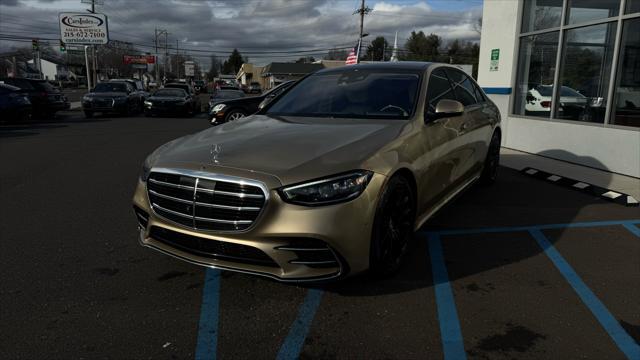 used 2022 Mercedes-Benz S-Class car, priced at $74,999