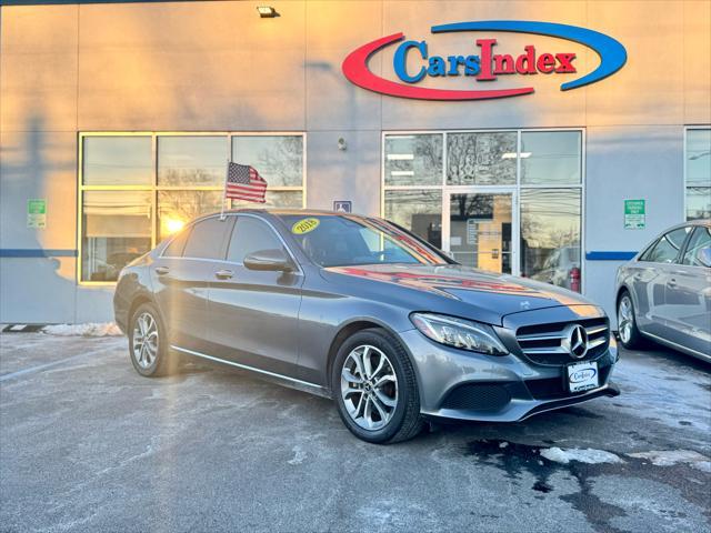 used 2018 Mercedes-Benz C-Class car, priced at $17,999