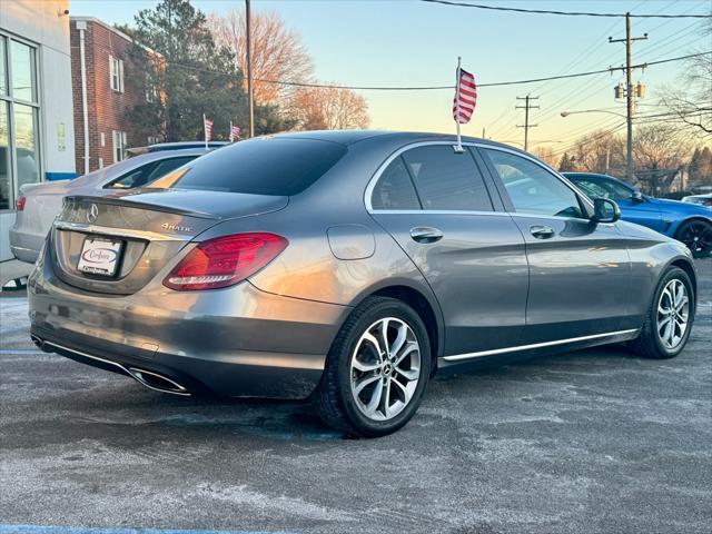 used 2018 Mercedes-Benz C-Class car, priced at $17,999