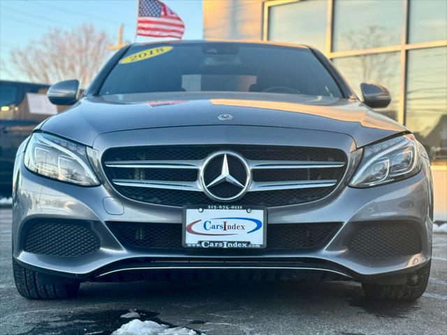 used 2018 Mercedes-Benz C-Class car, priced at $17,999