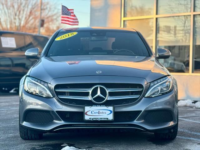 used 2018 Mercedes-Benz C-Class car, priced at $17,999