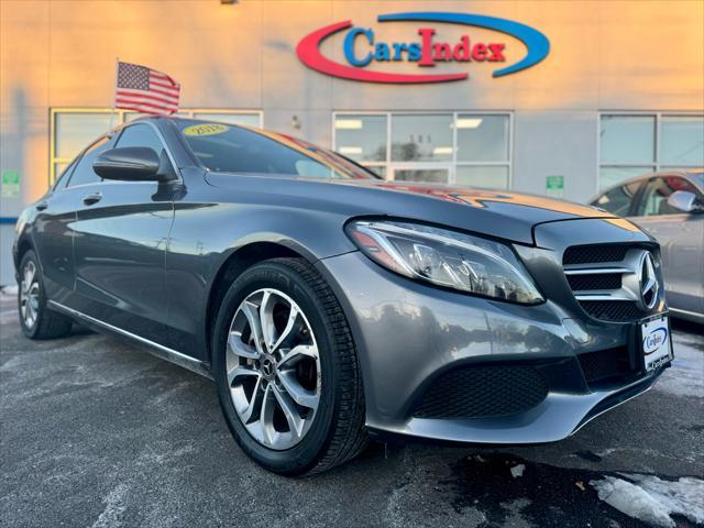 used 2018 Mercedes-Benz C-Class car, priced at $17,999