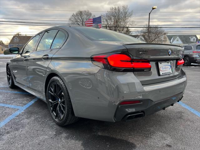 used 2021 BMW M550 car, priced at $46,999