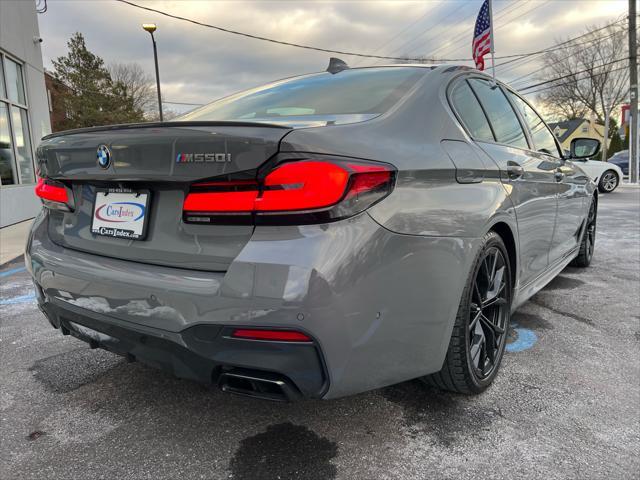 used 2021 BMW M550 car, priced at $46,999