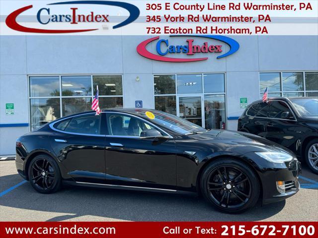 used 2015 Tesla Model S car, priced at $21,999