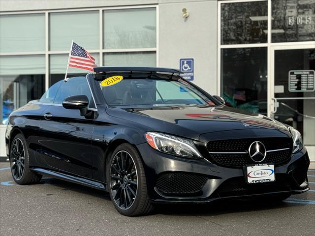 used 2018 Mercedes-Benz C-Class car, priced at $32,999