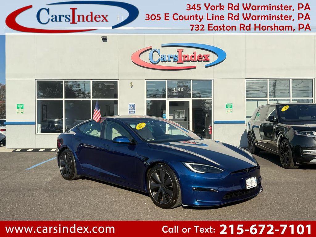 used 2022 Tesla Model S car, priced at $44,999