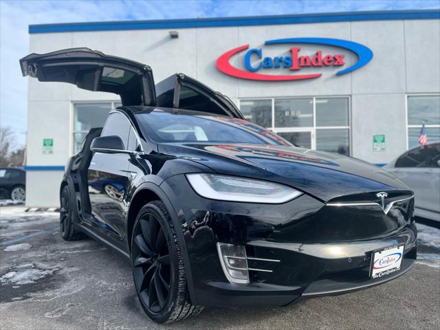 used 2020 Tesla Model X car, priced at $34,299