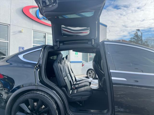 used 2020 Tesla Model X car, priced at $34,299