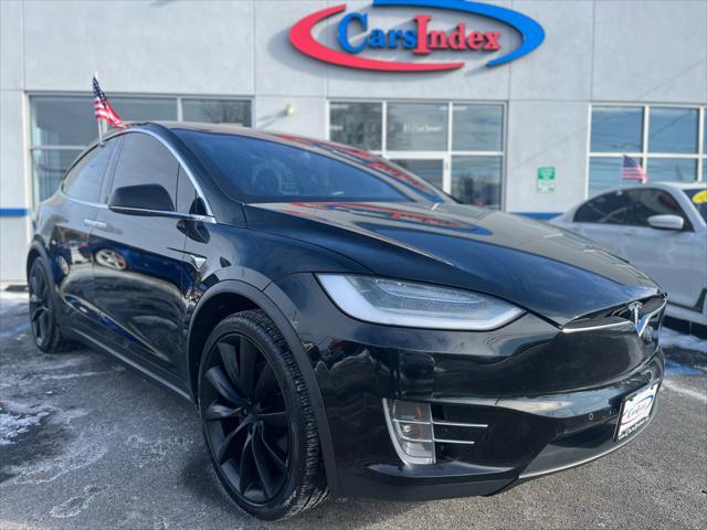 used 2020 Tesla Model X car, priced at $34,299