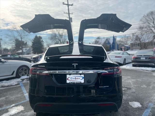 used 2020 Tesla Model X car, priced at $34,299