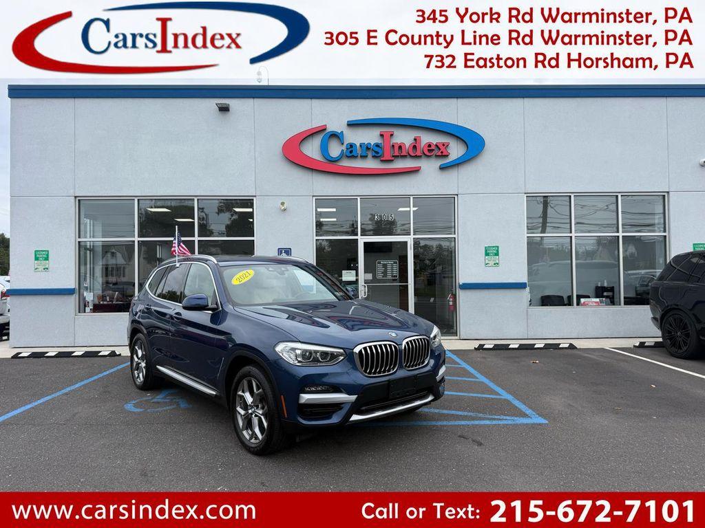 used 2021 BMW X3 car, priced at $28,499