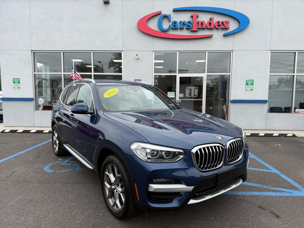 used 2021 BMW X3 car, priced at $28,499