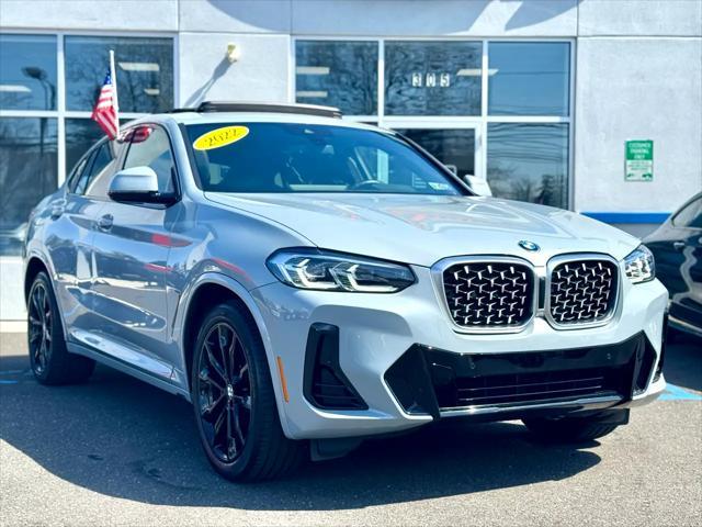 used 2022 BMW X4 car, priced at $37,399
