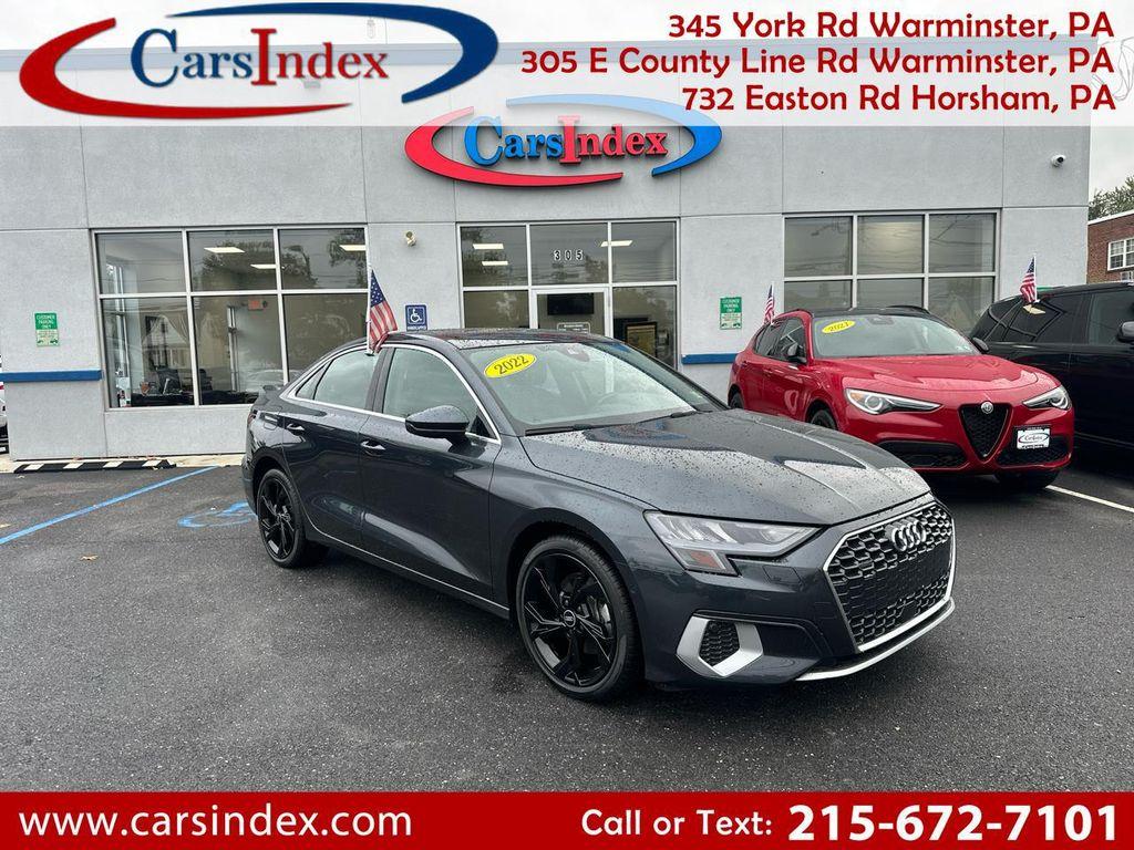 used 2022 Audi A3 car, priced at $25,999