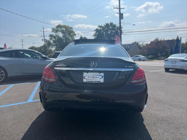 used 2017 Mercedes-Benz AMG C 43 car, priced at $24,999