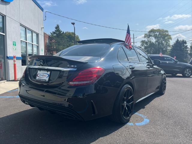 used 2017 Mercedes-Benz AMG C 43 car, priced at $24,999