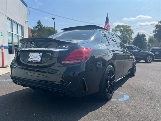 used 2017 Mercedes-Benz AMG C 43 car, priced at $24,999