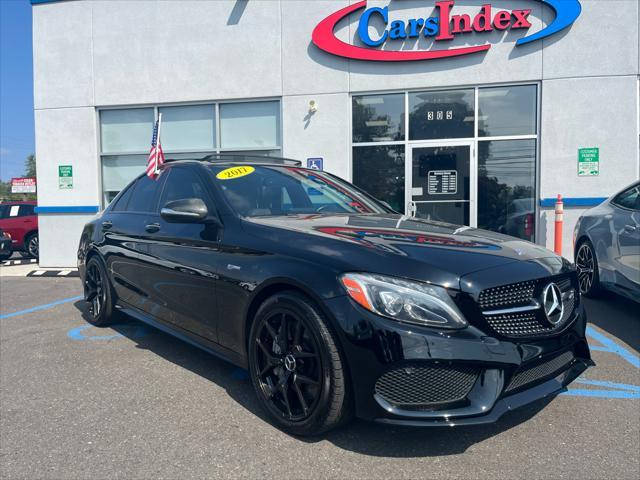 used 2017 Mercedes-Benz AMG C 43 car, priced at $24,999