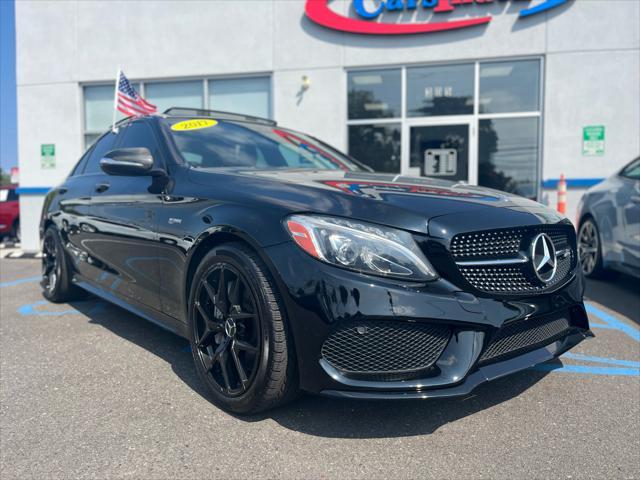 used 2017 Mercedes-Benz AMG C 43 car, priced at $24,999