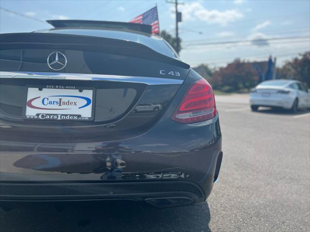 used 2017 Mercedes-Benz AMG C 43 car, priced at $24,999