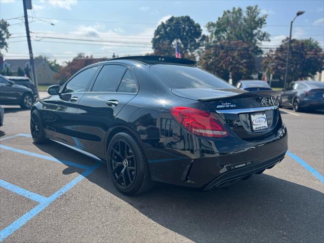 used 2017 Mercedes-Benz AMG C 43 car, priced at $24,999