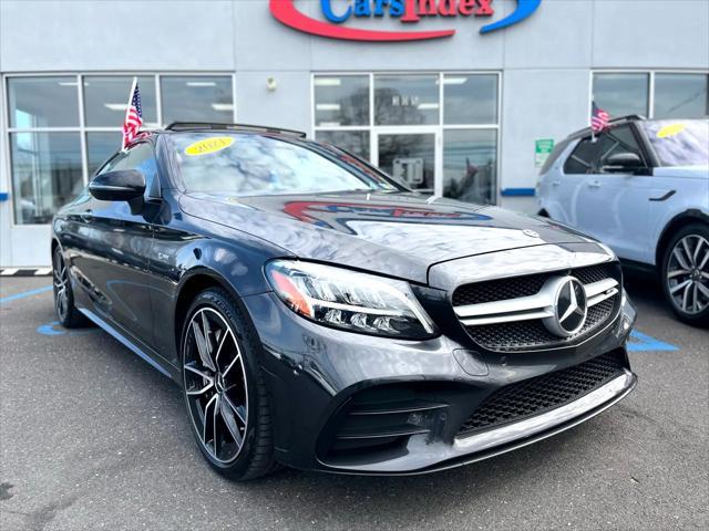 used 2021 Mercedes-Benz AMG C 43 car, priced at $47,399