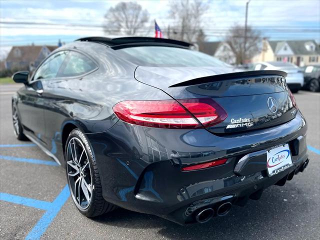 used 2021 Mercedes-Benz AMG C 43 car, priced at $47,399
