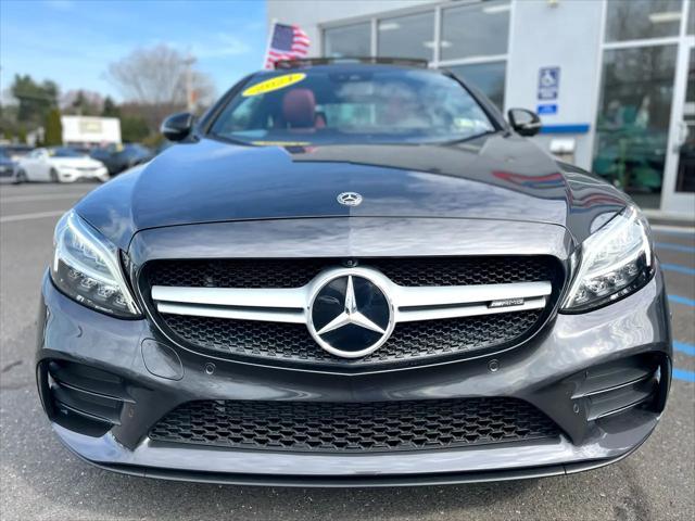 used 2021 Mercedes-Benz AMG C 43 car, priced at $47,399