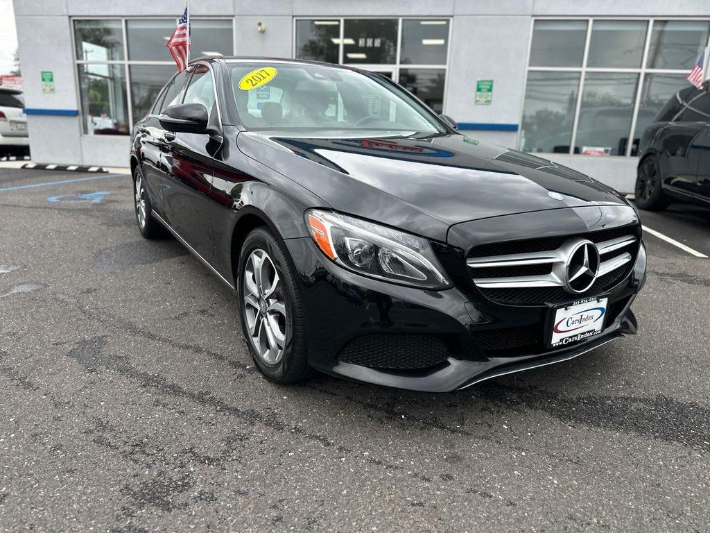 used 2017 Mercedes-Benz C-Class car, priced at $12,499