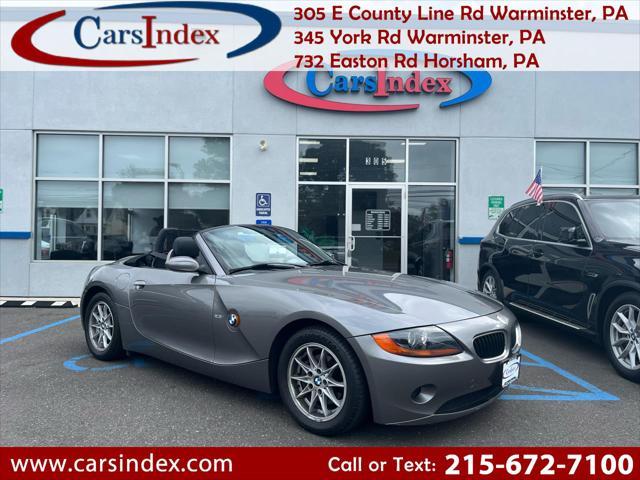 used 2004 BMW Z4 car, priced at $14,999