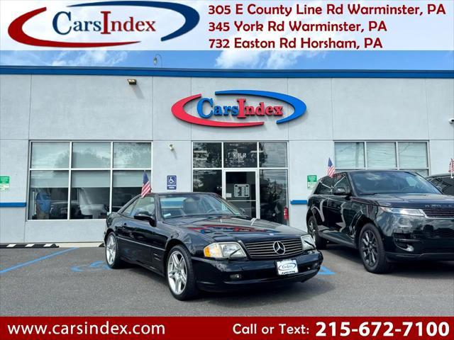 used 2001 Mercedes-Benz SL-Class car, priced at $15,999