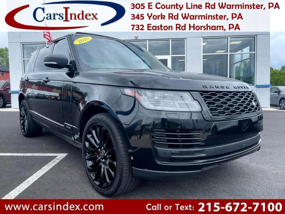 used 2018 Land Rover Range Rover car, priced at $37,999