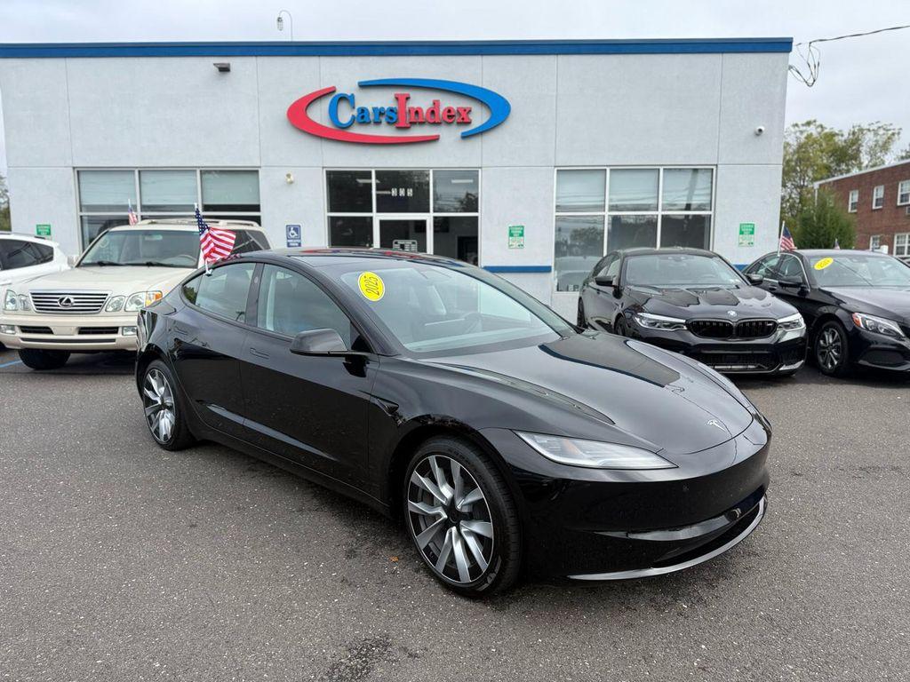 used 2025 Tesla Model 3 car, priced at $34,499